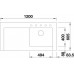 BLANCO MODEX M 60 palaszürke Silgranit mosogatótálca 523647
