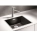 BLANCO SUBLINE 500-IF SteelFrame InFino szilgránit mosogató dugókiemelővel,antracit 524108