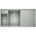 BLANCO AXIA III 6 S szilgránit mosogató dugókiemelővel, üveg vágólappal, alumetál 524655
