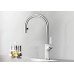 BLANCO CARENA-S Vario Silgranit-Look kihúzhatófejes mosogatócsap, króm/antracit 521358