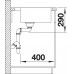 BLANCO Andano 400-IF / A rozsdamentes mosogató 522993