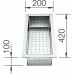 BLANCO ZEROX, SUPRA rozsdamentes multifunkciós tál, 420 x 200 x 100 mm 219649