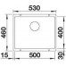 BLANCO ROTAN 500-U szilgránit mosogató, fehér 523076