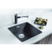 BLANCO SUBLINE 400-F InFino szilgránit mosogató, fekete 525988