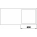 BLANCO SUBLINE 500-IF/A SteelFrame InFino szilgránit mosogató, fekete 526000