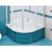 VÉGKIÁRUSÍTÁS RAVAK Blix BLCP4-90 SABINA negyedköríves zuhanykabin (fehér + átlátszó) 3B270140Z1