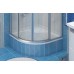 VÉGKIÁRUSÍTÁS RAVAK Blix BLCP4-90 Sabina negyedkör alakú zuhanykabin (fényes alu + grafit) 3B270C40ZH