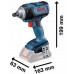 Bosch GDS 18V-300 PROFESSIONAL Akkus ütvecsavarozó (18V/akku és töltő nélkül) 06019D8200