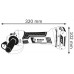 BOSCH GWS 18-125 V-LI Sarokcsiszoló, 2x 4,0Ah 060193A30Y