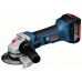 Bosch akkus sarokcsiszoló GWS 18-125 V-LI 18V 2x5,0Ah, L-Boxx 060193A30L