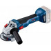 BOSCH GWS 18V-10 Sarokcsiszoló 2x 5Ah, Li-Ion akkuval,125mm, L-Boxx 06019J4004