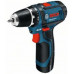 BOSCH GSR 12V-15 akkus fúrócsavarozó L-boxban, 2 akku 0601868109