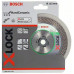 BOSCH X-LOCK gyémánt darabolótárcsa, Best for Hard Ceramic kivitel O115 mm 2608615134