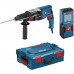 BOSCH GBH 2-28 F Vrtací kladivo + GLM 30 Detektor kovu 0611267609