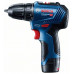 BOSCH GSR 12V-30 PROFESSIONAL akkus fúrócsavarozó + 3 bitkészlet, 12V 2x2,0Ah 06019G9001