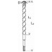 BOSCH SDS-plus-7X kalapácsfúrók, 25 x 400 x 450 mm 2608586726