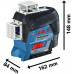 BOSCH GLL 3-80 C PROFESSIONAL Vonallézer + BM 1 + L-Boxx 0601063R03
