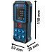BOSCH GLM 50-22 PROFESSIONAL Lézeres távolságmérő 0601072S00