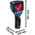 BOSCH GTC 600 C PROFESSIONAL Hőkamera (12V/1x2,0Ah) L-Boxx 0601083500
