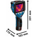 BOSCH GTC 600 C PROFESSIONAL Hőkamera (12V/akku és töltő nélkül) L-Boxx 0601083508