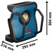 BOSCH GLI 18V-10000 C Akkus munkahelyi lámpa 0601446900