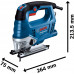 BOSCH GST 750 PROFESSIONAL Szúrófűrész, koffer 06015B4121