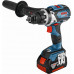 BOSCH GSB 18V-110 C PROFESSIONAL Szerszámkészlet, 2× 5,0 Ah + GAL + bitkészlet 0615A500E0