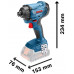 BOSCH GDR 180-LI PROFESSIONAL Akkus ütvefúró-csavarozó (akku és töltő nélkül) 06019G5124