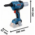 BOSCH GRG 18V-16 C PROFESSIONAL Akkus szegecselő pisztoly 06019K5000