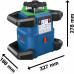 BOSCH GRL 650 CHVG PROFESSIONAL Forgólézer 06159940PR
