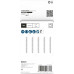 BOSCH PRO Alu T127D szúrófűrészlap, 100 mm, 5 db 2608631017