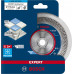 BOSCH EXPERT HardCeramic gyémánt vágótárcsa, 115 x 22,23 x 1,4 x 10 mm 2608900654