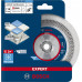 BOSCH EXPERT HardCeramic X-LOCK gyémánt vágótárcsa, 115 x 22,23 x 1,4 x 10 mm 2608900657