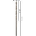 BOSCH PRO Metal HSS-G csigafúrószár, standard hosszúságú, 2,9 x 33 x 61 mm 2608585480