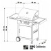 G21 California BBQ Premium line grill 6390305