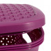 CURVER MY STYLE 55l rattan szennyestartó lila 00713-939