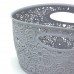 CURVER VICTORIA csipke hatású kosár 29 x 16 x 21 cm szürke 02205-099