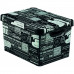 KIÁRUSÍTÁS CURVER DECO - L- TYPOGRAPHY doboz, fekete, 39,5x29,5x25 cm 04711-H12 SÉRÜLT