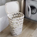 CURVER OCEANA 55L Szennyestartó 42,6 x 34,5 x 60,1 cm, bézs (00520-885) 271196