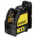 DeWALT DW088CG-XJ Keresztlézer zöld, kofferben