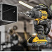 DeWALT DCD805H2T-QW Akkus ütvefúró-csavarozó XR PowerStack (90Nm/18V/2x5,0Ah) Tstak