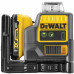 DeWALT DCE0811D1G-QW Akkus zöld keresztlézer 2x360° XR (10,8V/1x2,0Ah) Tstak