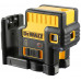 DeWALT DCE085D1R Ötpontos lézer vörös sugárral 1x2,0Ah 10,8V