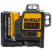 DeWALT DCE089D1R-QW Akkus piros keresztlézer 3x360° XR (10,8V/1x2,0Ah) Tstak