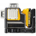 DeWALT DCE089D1R-QW Akkus piros keresztlézer 3x360° XR (10,8V/1x2,0Ah) Tstak