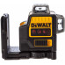 DeWALT DCE089LR-XJ Vonallézer 3x360° 10,8V