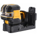 DeWALT DCE822D1G18-QW Pont- és vonallézer XR (18V/1x2,0Ah) Tstak