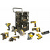 DeWALT akkumulátor kombinált szerszámkészlet 18V 4x 5,0Ah Li-Ion XR DCK854P4