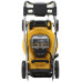 KIÁRUSÍTÁS DeWALT AAkkus fűnyíró 2 x 18V DCMW564P2-QW SÉRÜLT CSOMAGOLÁS!!