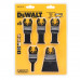 DeWALT DT20732-QZ Fűrészlapkészlet fához multifunkciós szerszámokhoz, 5db